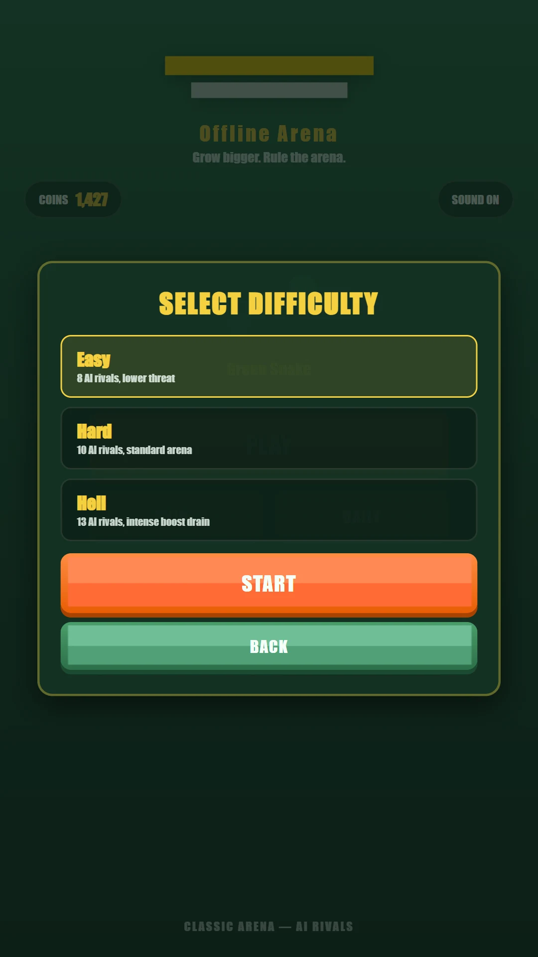Snake Rush screenshot
